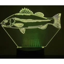 Lampe Kisskiss Metal 3D Led Illusion - Bar