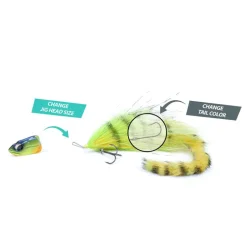 Leurre Coulant Bim Tackle Crazy Rabbit Deep - 53G