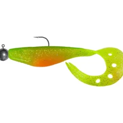 Leurre Souple Armé Delalande Sandra + Tête Plombée Ronde - 16Cm