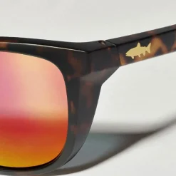 Lunettes Polarisantes Big Fish 1983 Gold Fish Trout Pink Red Iridium