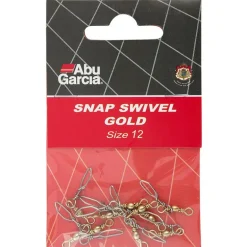 Émerillon Agrafe Abu Garcia Gold Swivels