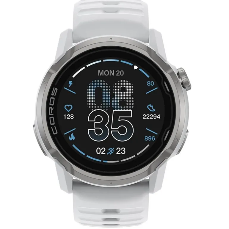 Montre Cardio Gps Coros Apex 4 Blanc