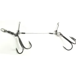 Monture Pikecraft Double Swivel Stinger Rig