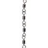Émérillon Mikado Jaws Fourfold Swivels
