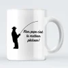 Mug Mon Papa C'est Le Meilleur Pecheur !
