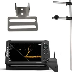 Pack Lowrance Eagle Eye 9 Live + Perche De Sonde Live Basic + Platine Basse De Sonde Pike’N Bass
