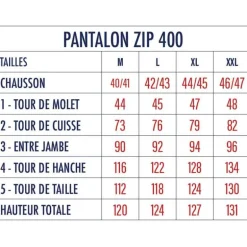Pantalon Wading Stocking Respirant Devaux Dvx Zip 400 - Olive