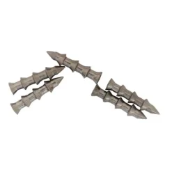 Plomb X Zone Lures Tungsten Pagoda Nail Sinker