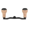 Poignée Pour Moulinet Gomexus Carbon Handle For Baitcasting Reel With Cork Knob Dc-Ca27
