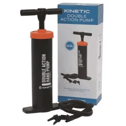Pompe À Main Kinetic Noir/Orange