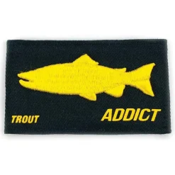 Scratch Interchangeable Fishxplorer Pour Casquette / Bonnet Addict Truite - Noir