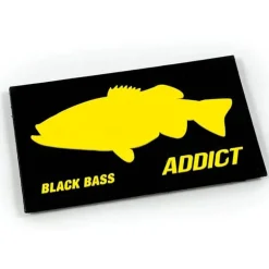 Scratch Interchangeable Fishxplorer Pour Casquette / Bonnet Silicone 3D Black Bass