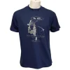 Tee Shirt Manches Courtes Homme Bartavel No Kill - Marine
