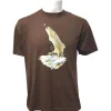 Tee Shirt Manches Courtes Homme Bartavel Truite - Chocolat
