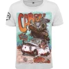 Tee Shirt Manches Courtes Homme Hot Spot Design Carper - Blanc