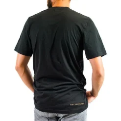 Tee Shirt Pêche Personnalisable Sur Vos Traces - Noir