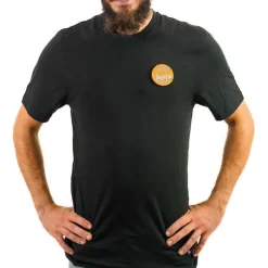 Tee Shirt Pêche Personnalisable Sur Vos Traces - Noir