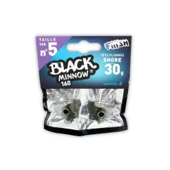 Tete Plombee Fiiish Black Minnow Shore