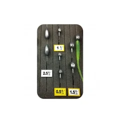 Étiquette Pour Tête Plombée Daiichiseiko Weight Flags
