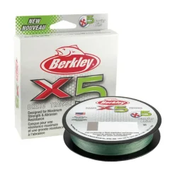 Tresse Berkley X5 Braid Low-Vis Green - 150M - Vert