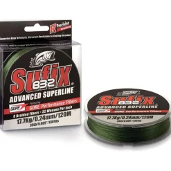 Tresse Carnassier Sufix 832 Braid Vert Olive - 250M