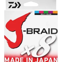 Tresse Daiwa J Braid X 8 Multicolore - 300M