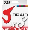 Tresse Daiwa J Braid X 8 Multicolore - 150M