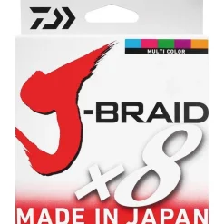 Tresse Daiwa J Braid X 8 Multicolore - 500M
