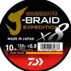 Tresse Daiwa J-Braid Expedition X8 Smash Orange - 300M