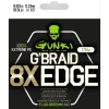 Tresse Gunki G’Braid 8X Edge - Vert Fluo/Kaki -135M