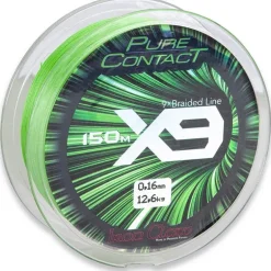 Tresse Iron Claw Pure Contact X9 - Vert - 1500M