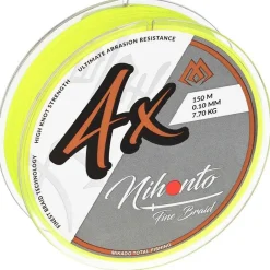 Tresse Mikado Nihonto Fine - Jaune Fluo - 150M