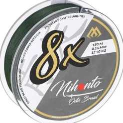 Tresse Mikado Nihonto Octa Braid - Green - 150M