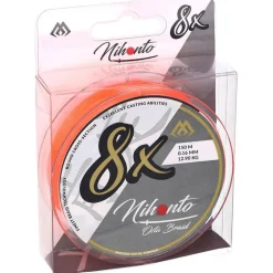 Tresse Mikado Nihonto Octa Braid - Orange - 150M