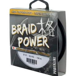 Tresse Powerline Braid Power - Gris - 250M