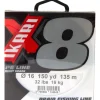 Tresse Powerline Ikari X8 - Gris