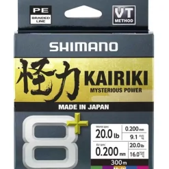 Tresse Shimano Kairiki 8+ Green - 150M