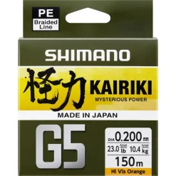 Tresse Shimano Kairiki G5 Steel Grey - 150M
