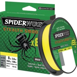 Tresse Spiderwire Stealth Smooth 8 - Jaune - 300M