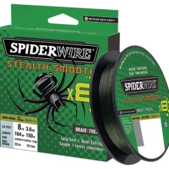 Tresse Spiderwire Stealth Smooth 8 Moss - Vert - 150M