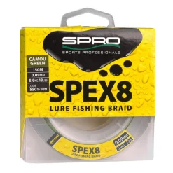 Tresse Spro Spex8 Braid Camou Green - 150M