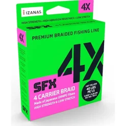 Tresse Sufix Sfx 4X Lo-Vis Green - 275M