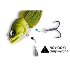 Tête Plombée Bim Tackle Shallow Cruiser Rig