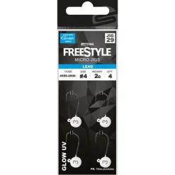 Tëte Plombée Freestyle Micro Jig29 - Glow White - Par 4