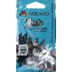 Tête Plombée Mikado Jaws Avec Vis