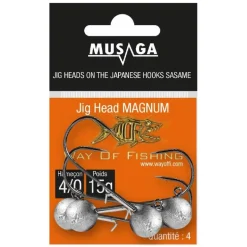 Tête Plombée Musaga Jighead Magnum
