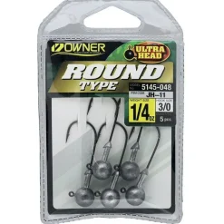 Tête Plombée Owner Round Jig Head