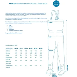 Waders Néoprène Kinetic Neogaiter P - Olive