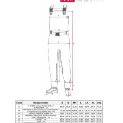 Waders Respirant Hart Skin Evo