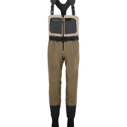 Waders Stocking Respirant Grundéns Boundary Zip Stockingfoot Wader Stone/Otter